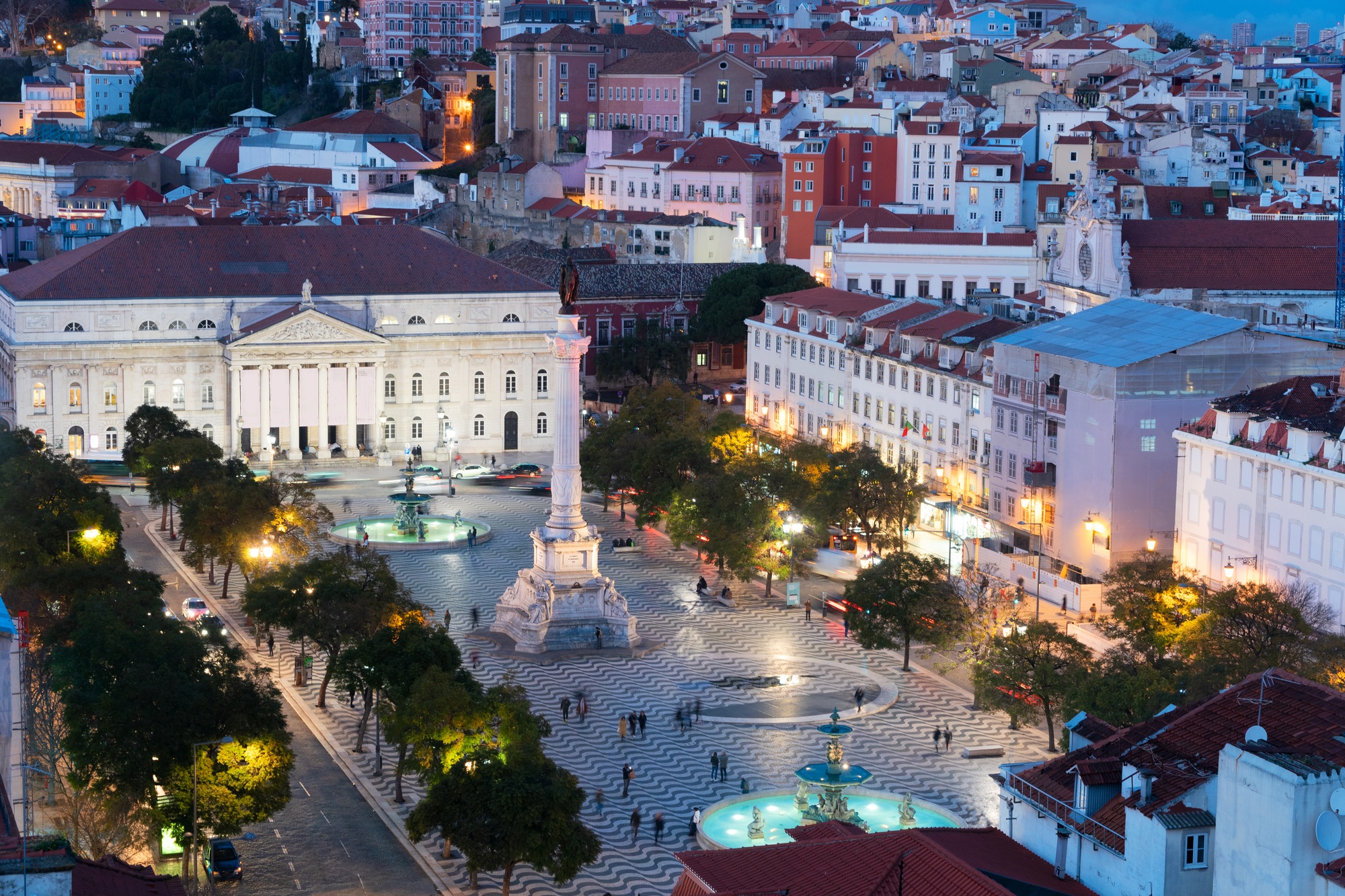 Rossio square, Lisbon
